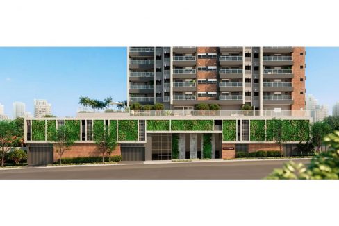 Brooklin Bricks - Perspectiva ilustrada da fachada 2