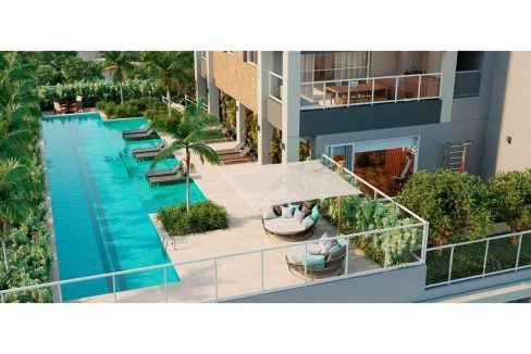 Brooklin Bricks - Perspectiva ilustrada do high lounge