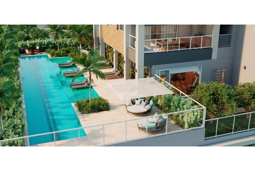 Brooklin Bricks - Perspectiva ilustrada do high lounge