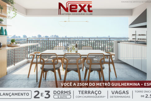 Destaque do Next Astorga Condomínio Clube