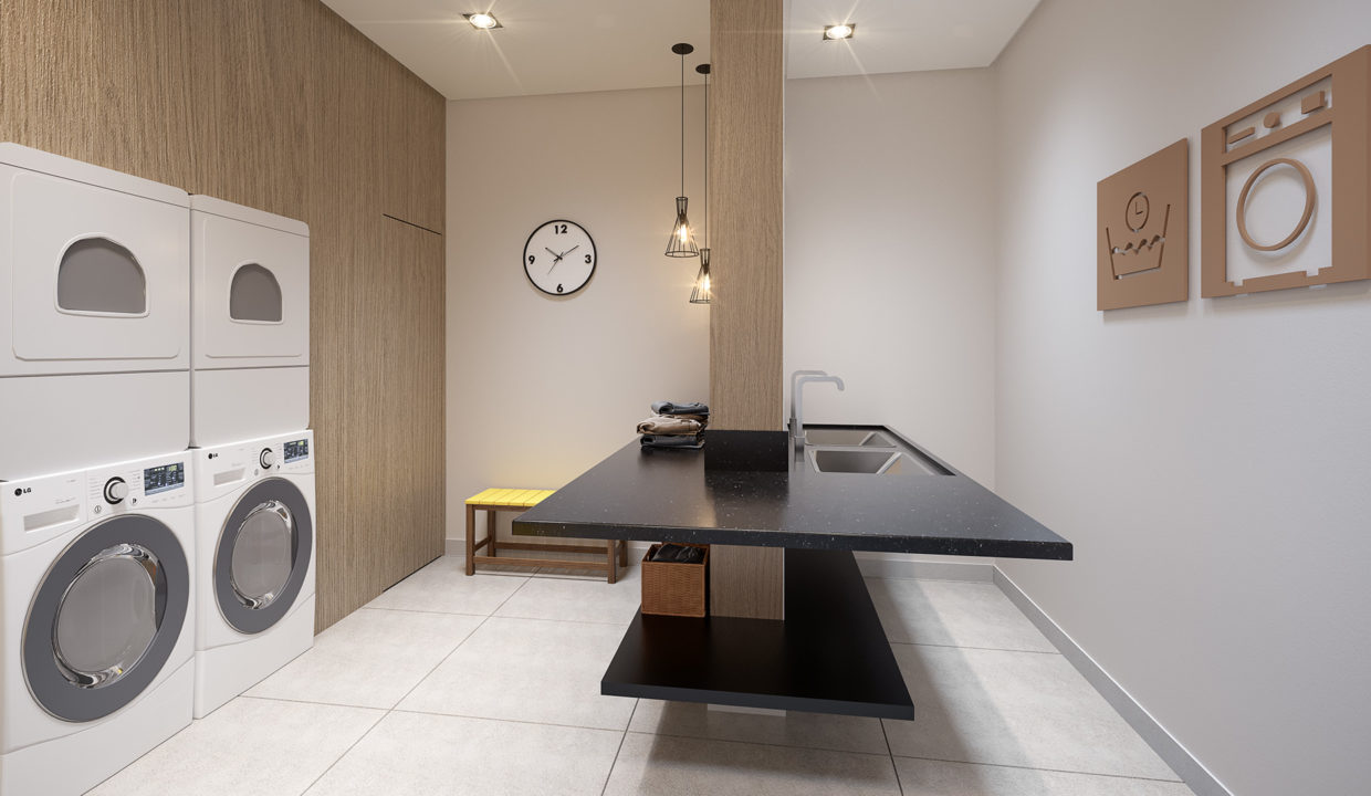 Lavanderia do ARCH Home Vila Mariana