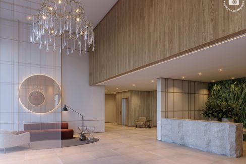 Perspectiva Ilustrada do Hall - Signature by Ott