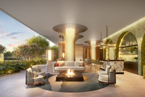 Lounge_Bar_Pilotis - Eden Park by Dror - Brooklin - Cyrela